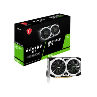 Grafična kartica nVidia GTX1650 MSI Ventus XS OCV3 - 4GB GDDR6 (V812-003R)