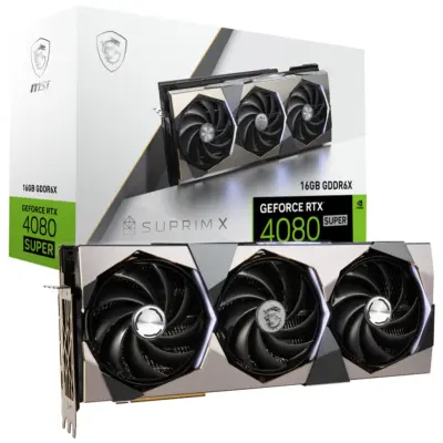 Grafična kartica nVidia RTX4080 Super MSI SUPRIM X - 16GB GDDR6X (V511-248R)