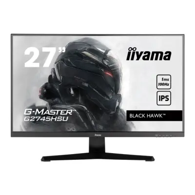 Monitor Iiyama 68,6 cm (27,0") G2745HSU-B1 1920x1080 Gaming 100Hz IPS 1ms HDMI DisplayPort 2xUSB2.0 Zvočniki  sRGB100% FreeSync G-Master