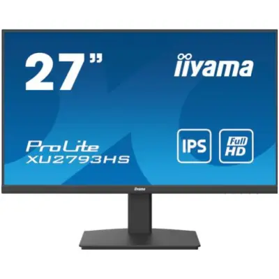 Monitor Iiyama 68,6 cm (27,0'') XU2793HS-B5 1920x1080 75Hz IPS 4ms HDMI DisplayPort Zvočniki  sRGB96% FreeSync ProLite