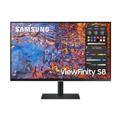 Monitor Samsung 81,3 cm (32,0") S32B800PXU 3840x2160 IPS 5ms HDMI DisplayPort USB-C 90W 3xUSB3.0 Pivot  sRGB100% RJ45 HDR400 ViewFinity S8 črna