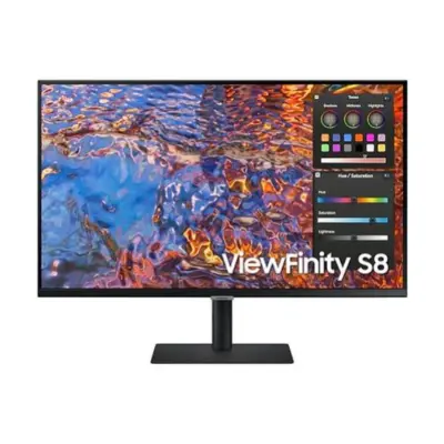 Monitor Samsung 81,3 cm (32,0") S32B800PXP 3840x2160 IPS 5ms HDMI DisplayPort USB-C 90W 3xUSB3.0 Pivot  sRGB100% RJ45 HDR600 ViewFinity S8 črna