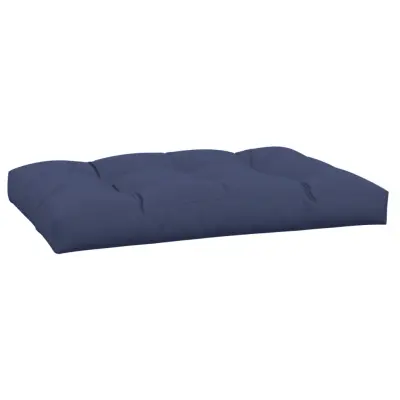 vidaXL Blazina za kavč iz palet mornarsko modra 120x80x12 cm