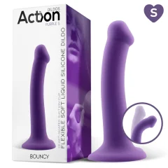 DILDO Action Bouncy Hiper Flexible Purple 6,5''