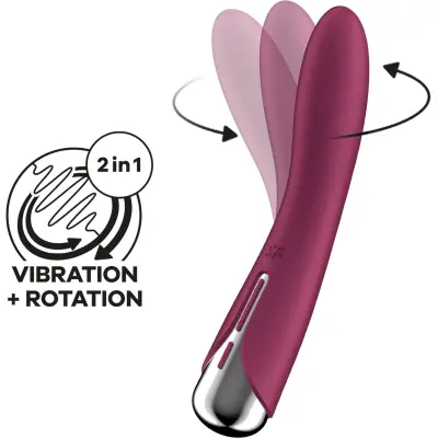 VIBRATOR Satisfyer Spinning Vibe 1 Red