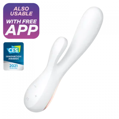 VIBRATOR RABBIT Satisfyer Mono Flex White