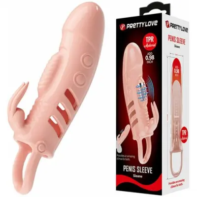 VIBRACIJSKI PODALJŠEK Pretty Love Sloane Flesh