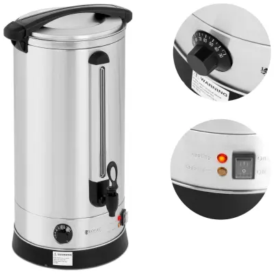 ROYAL CATERING grelnik vode dvostenski jeklo 23,5L 2500 W