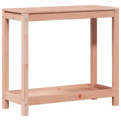 vidaXL Miza za sajenje s polico 82,5x35x75 cm trden douglas les