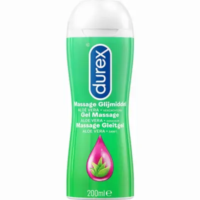 Lubrikant Durex Play Massage Gel 2v1 Aloe Vera, 200ml