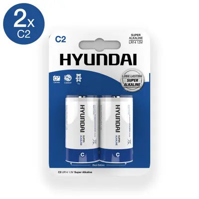 Bateriji Super Alkaline C