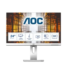 Monitor AOC 60,9 cm (24,0&quot;) X24P1 1920x1200 IPS 4ms VGA DVI HDMI DisplayPort Pivot zvočniki 1/4xUSB3.1  sRGB 99% - sive barve