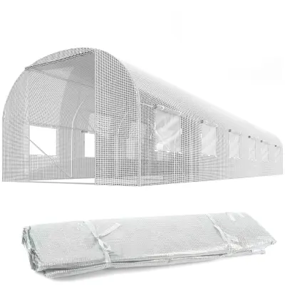 Folija za vrtni tunel 3x6m (18m2) beli Plonos