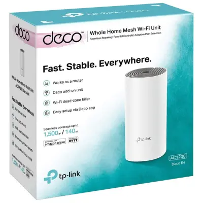 TP-LINK brezžična dostopna točka DECO E4 - 1 pack