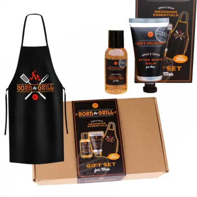 Darilni set za moške - BORN TO GRILL