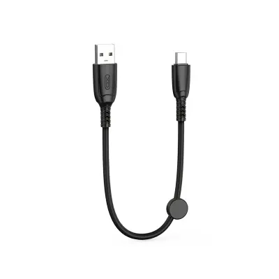 Kabel XO NB247 USB - USB-C 0,25m 6A črn