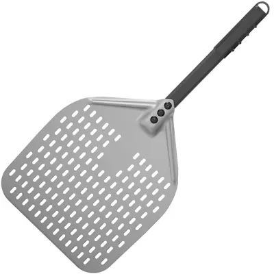 Lopata za pico s kratkim ročajem, perforirana, kvadratna, 350 x 710 mm - Hendi 618080