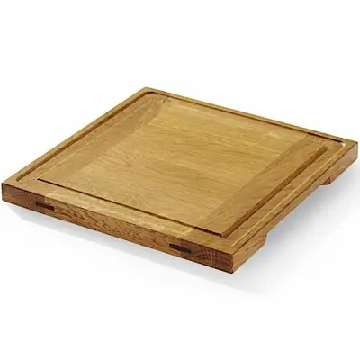 Servirna deska HRAST, 27x27cm, debelina 2cm