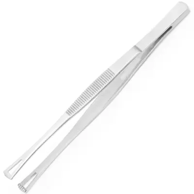 Kuhinjska pinceta s kvadratnimi konicami in luknjami 145 mm - Hendi 680162
