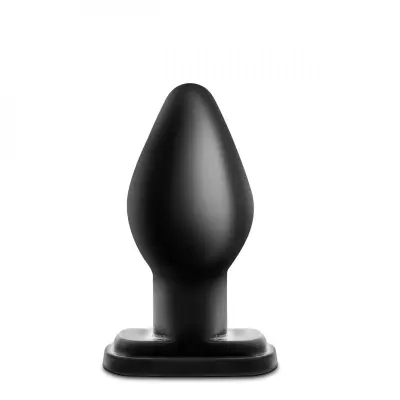 Analni čep Anal Adventures - XL Plug, črn