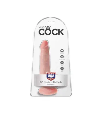 King petelin realistični penis 6 (15 cm) "