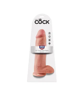 King petelin realistični penis 12 (30 "5 cm)"