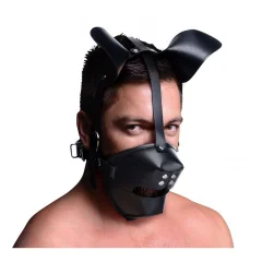Maska z gagom Puppy Play