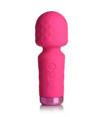 Popolni mini roza silikonski masager