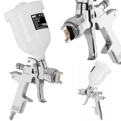 HVLP pištola za barvanje 3 šobe 600 ml 3,5-5 bar