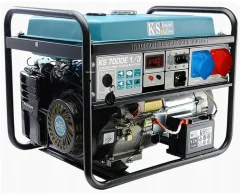 Könner & Söhnen bencinski generator 5.0kW 230/400V Electric Start AVR VST KS7000E-1/3