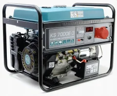 Könner & Söhnen Power Generator bencin 5,0kW 230/400V KS 7000E-3