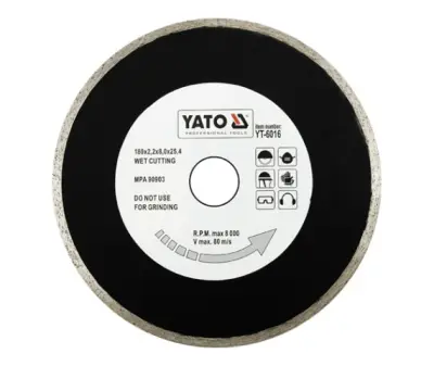 Yato Full Diamond Shield 180 x 25,4 mm 6016