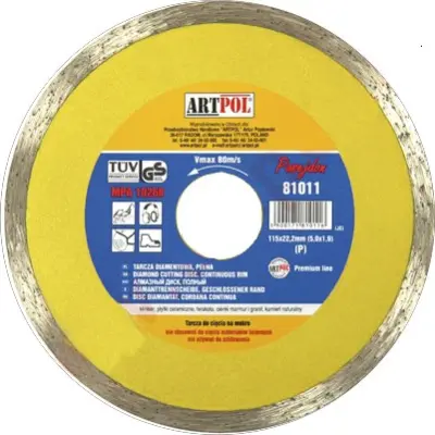 Diamond Disc 230 x 22,2 mm Full /AR