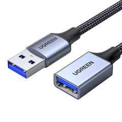 Vzdržljiv podaljšek USB 3.0 5Gb/s, 2m, siv