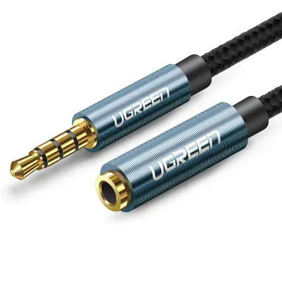 Podaljšek avdio adapter AUX mini jack 3,5 mm 1,5 m moder