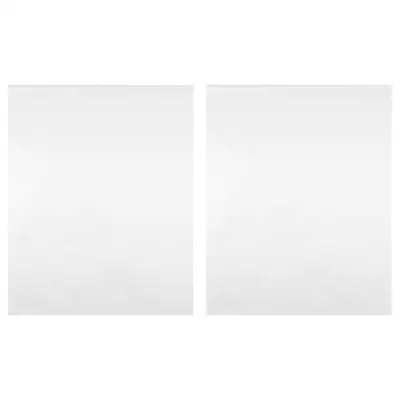 vidaXL Zrcalna folija 2 kosa samolepilna 60x200 cm PET