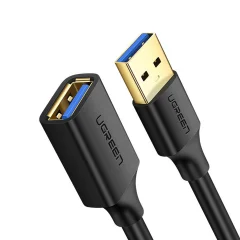 USB-A 3.0 5Gb/s adapter za podaljšek 0,5 m črn