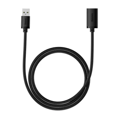 USB 2.0 podaljšek 1,5m črn