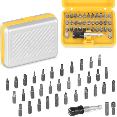 Set nastavkov za izvijače - 34 kos.