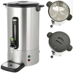Kuhalnik za kavo z jekleno pipo proti kapljanju Concept Line 13 l - Hendi 211441