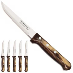 Churrasco GAUCHO set nožev za zrezke v pretisnem omotu 6 kosov dolžina 235 mm