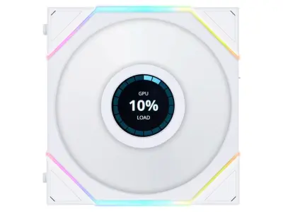 LIAN LI UNI FAN TL LCD 120, ARGB, PWM, 120mm, bel ventilator