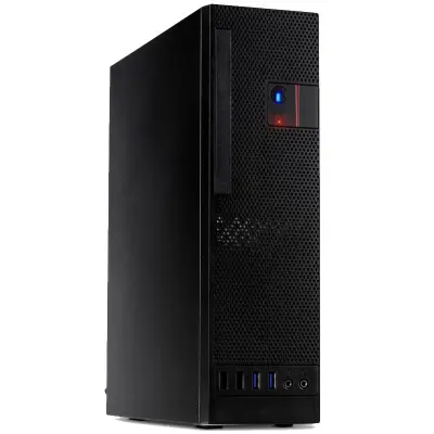 INTER-TECH S-331 Desktop črno ohišje