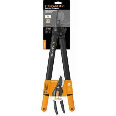 Fiskars škarje za obrezovanje kavelj L78 + Sekator P26