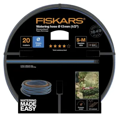 Fiskars Garden Hose 1/2 "20m - Q4