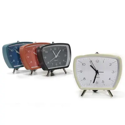 Gusto Casa budilka 14,6x6,6xh14,1cm / več barv / plastika