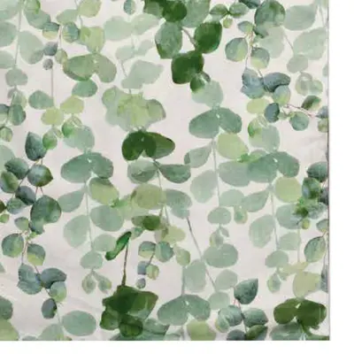 Brandani prt Flora 180x140cm / evkaliptus / bombaž
