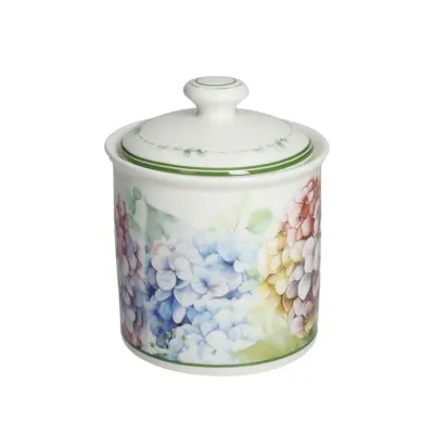 Brandani sladkornica Flora h11,5cm / porcelan