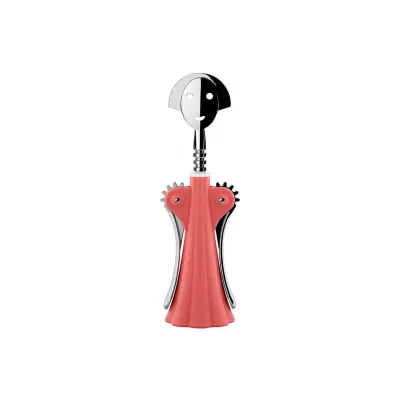 Alessi odpirač za steklenico Anna G. / roza / inox, pvc