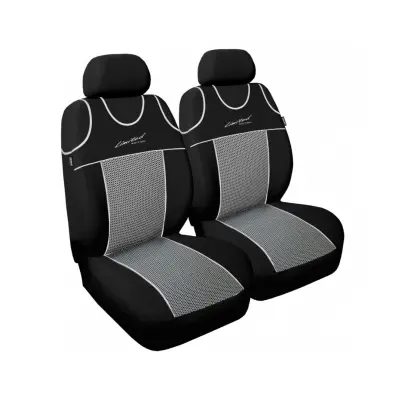 A-D 1+1 prevleke za avto sedeža (sprednja) T-shirt Limited univerzalne AIRBAG svetlo siva